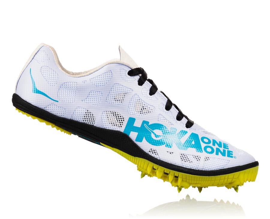 Hoka One One Spikes Womens White - Rocket X - 03876MLKG